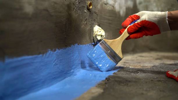 SJ Waterproofing Pros commercial waterproofing team near Burlington, MI
